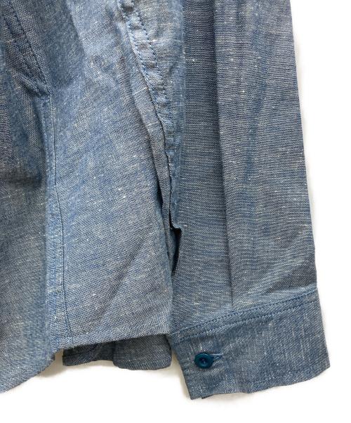 Hysteric Glamour（ヒステリックグラマー）Hysteric Glamour (ヒステリックグラマー) プリズナーシャツ スカイブルー サイズ:Ｓの古着・服飾アイテム