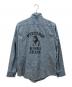 Hysteric Glamour (ヒステリックグラマー) プリズナーシャツ スカイブルー サイズ:Ｓ：15000円