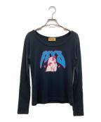 Hysteric Glamourヒステリックグラマー）の古着「チビtシャツ」｜ブラック