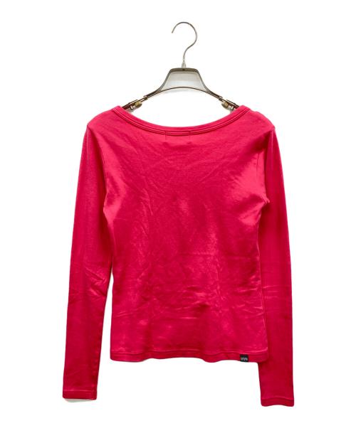 Hysteric Glamour（ヒステリックグラマー）Hysteric Glamour (ヒステリックグラマー) SWEET SOUNDS チビTシャツ ピンク サイズ:FREEの古着・服飾アイテム