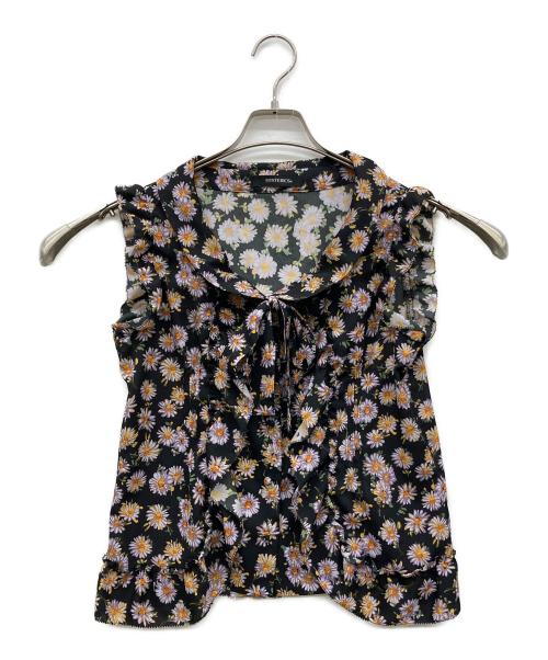 hysterics（ヒステリックス）hysterics (ヒステリックス) フリルブラウス ブラック サイズ:Freeの古着・服飾アイテム