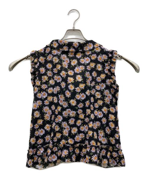 hysterics（ヒステリックス）hysterics (ヒステリックス) フリルブラウス ブラック サイズ:Freeの古着・服飾アイテム
