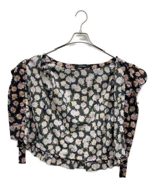 hysterics（ヒステリックス）hysterics (ヒステリックス) フリルブラウス ブラック サイズ:Freeの古着・服飾アイテム