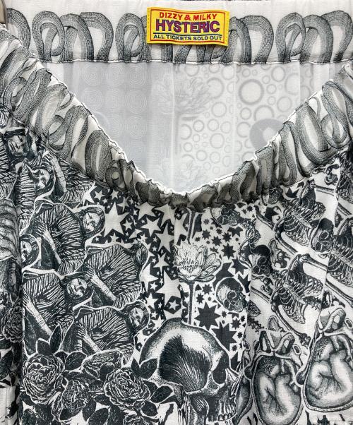 Hysteric Glamour（ヒステリックグラマー）Hysteric Glamour (ヒステリックグラマー) ティアードロングスカート ホワイト サイズ:Freeの古着・服飾アイテム