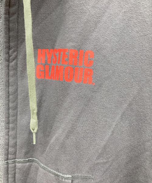 Hysteric Glamour（ヒステリックグラマー）Hysteric Glamour (ヒステリックグラマー) オーバーサイズパーカー グレー サイズ:Freeの古着・服飾アイテム
