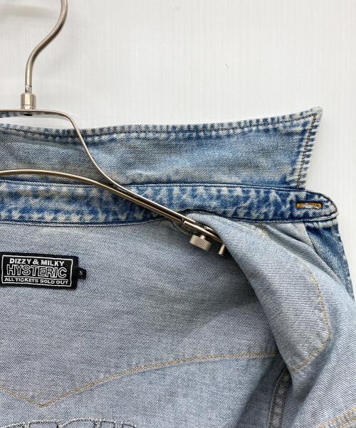 Hysteric Glamour（ヒステリックグラマー）Hysteric Glamour (ヒステリックグラマー) SUPER FUZZ刺繍 ウエスタンデニムシャツ インディゴ サイズ:Sの古着・服飾アイテム