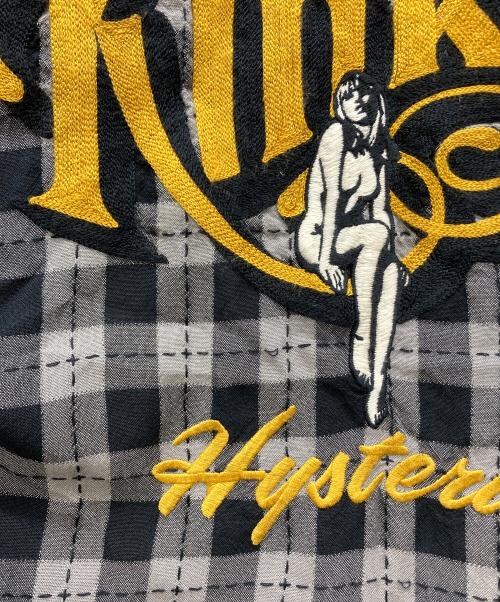 Hysteric Glamour（ヒステリックグラマー）Hysteric Glamour (ヒステリックグラマー) オープンカラーシャツ ブラック サイズ:Sの古着・服飾アイテム