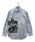 Hysteric Glamour（ヒステリックグラマー）の古着「SPEEDSTER レギュラーカラーシャツ」｜スカイブルー