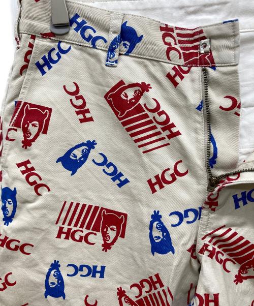 Hysteric Glamour（ヒステリックグラマー）Hysteric Glamour (ヒステリックグラマー) 総柄ワークショーツ アイボリー サイズ:Ｓの古着・服飾アイテム