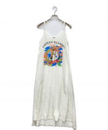 Hysteric Glamour（ヒステリックグラマー）の古着「DRAGON LADY キャミソールワンピース」｜アイボリー