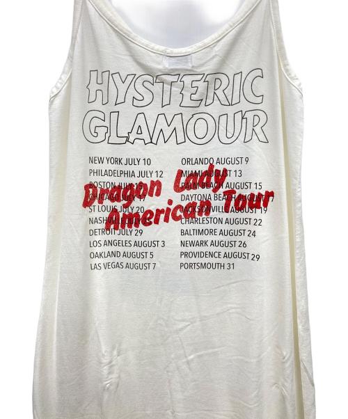 Hysteric Glamour（ヒステリックグラマー）Hysteric Glamour (ヒステリックグラマー) DRAGON LADY キャミソールワンピース アイボリー サイズ:FREEの古着・服飾アイテム