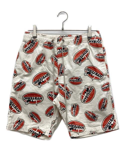 Hysteric Glamour（ヒステリックグラマー）Hysteric Glamour (ヒステリックグラマー) 総柄ハーフパンツ アイボリー サイズ:Ｓの古着・服飾アイテム