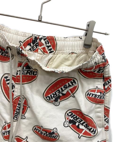 Hysteric Glamour（ヒステリックグラマー）Hysteric Glamour (ヒステリックグラマー) 総柄ハーフパンツ アイボリー サイズ:Ｓの古着・服飾アイテム