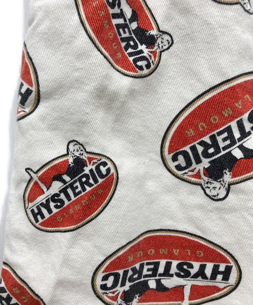 Hysteric Glamour（ヒステリックグラマー）Hysteric Glamour (ヒステリックグラマー) 総柄ハーフパンツ アイボリー サイズ:Ｓの古着・服飾アイテム