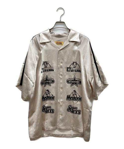 Hysteric Glamour（ヒステリックグラマー）Hysteric Glamour (ヒステリックグラマー) 半袖シャツ ベージュ サイズ:Freeの古着・服飾アイテム
