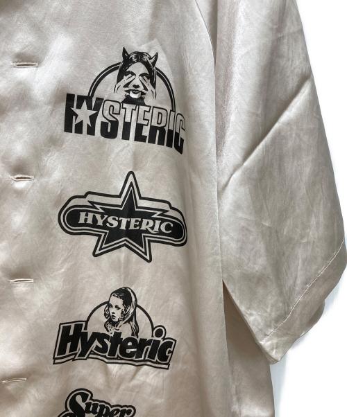 Hysteric Glamour（ヒステリックグラマー）Hysteric Glamour (ヒステリックグラマー) 半袖シャツ ベージュ サイズ:Freeの古着・服飾アイテム