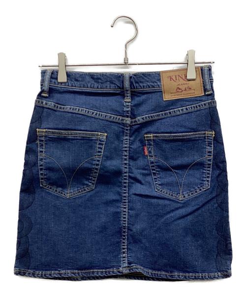 Hysteric Glamour（ヒステリックグラマー）Hysteric Glamour (ヒステリックグラマー) SNAKE LOOP タイトデニムスカート インディゴ サイズ:W25の古着・服飾アイテム
