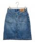 Hysteric Glamour (ヒステリックグラマー) クラッシュデニムミニスカート インディゴ サイズ:26inch：11000円