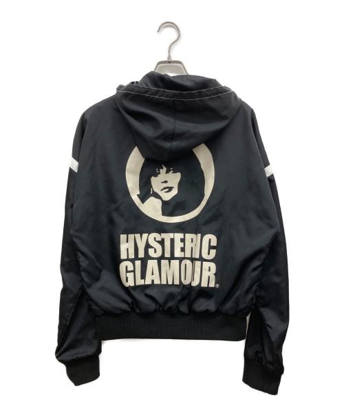 Hysteric Glamour（ヒステリックグラマー）Hysteric Glamour (ヒステリックグラマー) HG CIRCLE HEADフーデッドジャケット ブラック サイズ:FREEの古着・服飾アイテム