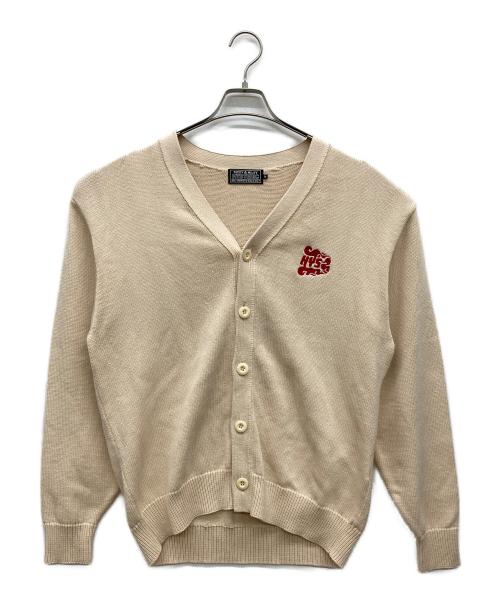 Hysteric Glamour（ヒステリックグラマー）Hysteric Glamour (ヒステリックグラマー) VIXEN GIRL編込 カーディガン アイボリー サイズ:Mの古着・服飾アイテム