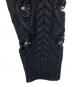 中古・古着 Hysteric Glamour (ヒステリックグラマー) ショート丈クラッシュカーディガン ブラック サイズ:Free：16000円