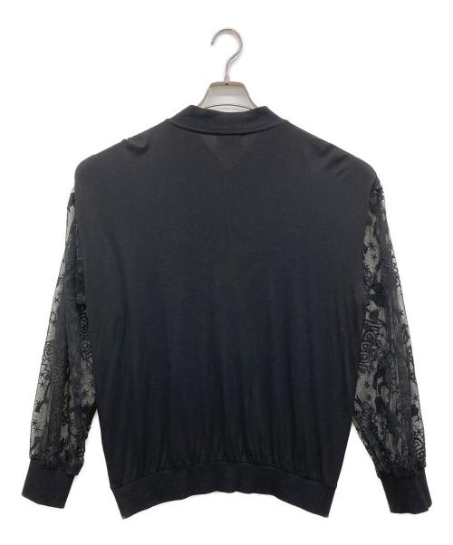 Hysteric Glamour（ヒステリックグラマー）Hysteric Glamour (ヒステリックグラマー) レース切替ジャケット ブラック サイズ:Freeの古着・服飾アイテム