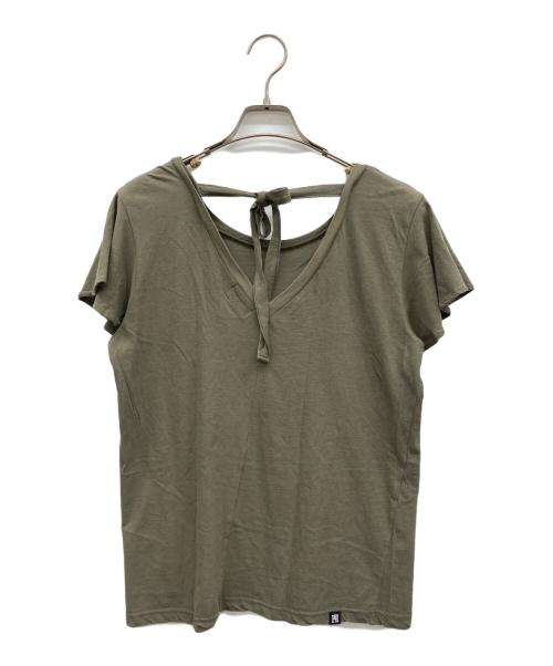 Hysteric Glamour（ヒステリックグラマー）Hysteric Glamour (ヒステリックグラマー) LOVE HEART Tシャツ グリーン サイズ:FREEの古着・服飾アイテム