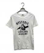 Hysteric Glamourヒステリックグラマー）の古着「プリントカットソー」｜ホワイト