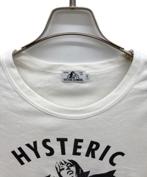 Hysteric Glamour（ヒステリックグラマー）Hysteric Glamour (ヒステリックグラマー) プリントカットソー ホワイト サイズ:Ｓの古着・服飾アイテム