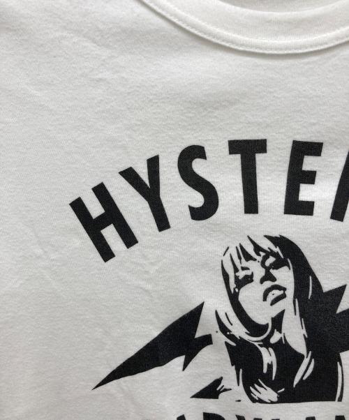 Hysteric Glamour（ヒステリックグラマー）Hysteric Glamour (ヒステリックグラマー) プリントカットソー ホワイト サイズ:Ｓの古着・服飾アイテム