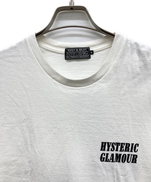 Hysteric Glamour（ヒステリックグラマー）Hysteric Glamour (ヒステリックグラマー) RIDING HIGH Tシャツ ホワイト サイズ:Mの古着・服飾アイテム