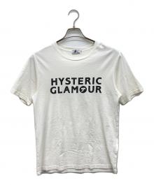 Hysteric Glamour（ヒステリックグラマー）の古着「ロゴTシャツ」｜ホワイト