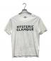 Hysteric Glamour（ヒステリックグラマー）の古着「ロゴTシャツ」｜ホワイト