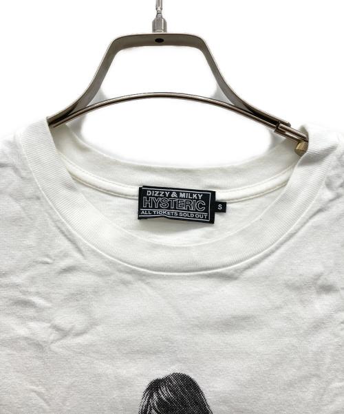 Hysteric Glamour（ヒステリックグラマー）Hysteric Glamour (ヒステリックグラマー) NEXT LEVEL刺繍Tシャツ ホワイト サイズ:Sの古着・服飾アイテム