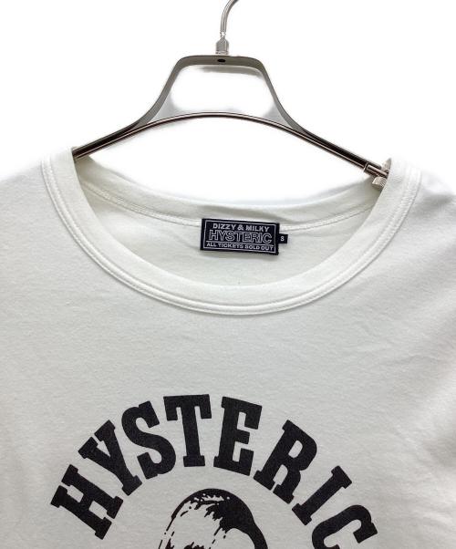 Hysteric Glamour（ヒステリックグラマー）Hysteric Glamour (ヒステリックグラマー) HYS WILD SIDE Tシャツ ホワイト サイズ:Sの古着・服飾アイテム