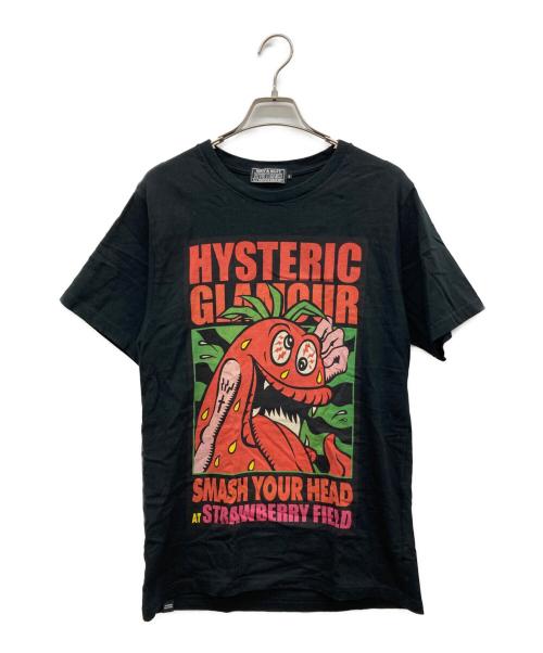 Hysteric Glamour（ヒステリックグラマー）Hysteric Glamour (ヒステリックグラマー) SMASH YOUR HEAD SBM Tシャツ ブラック サイズ:Sの古着・服飾アイテム