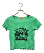 Hysteric Glamourヒステリックグラマー）の古着「ALOHA HYSTERIC チビTシャツ」｜グリーン