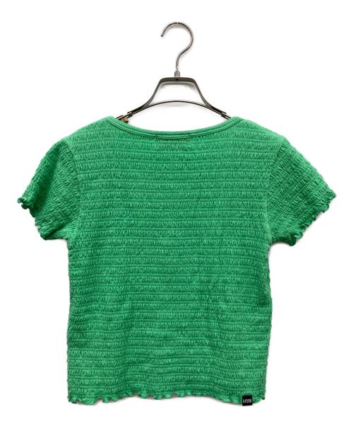 Hysteric Glamour（ヒステリックグラマー）Hysteric Glamour (ヒステリックグラマー) ALOHA HYSTERIC チビTシャツ グリーン サイズ:FREEの古着・服飾アイテム