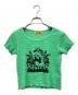Hysteric Glamour（ヒステリックグラマー）の古着「ALOHA HYSTERIC チビTシャツ」｜グリーン