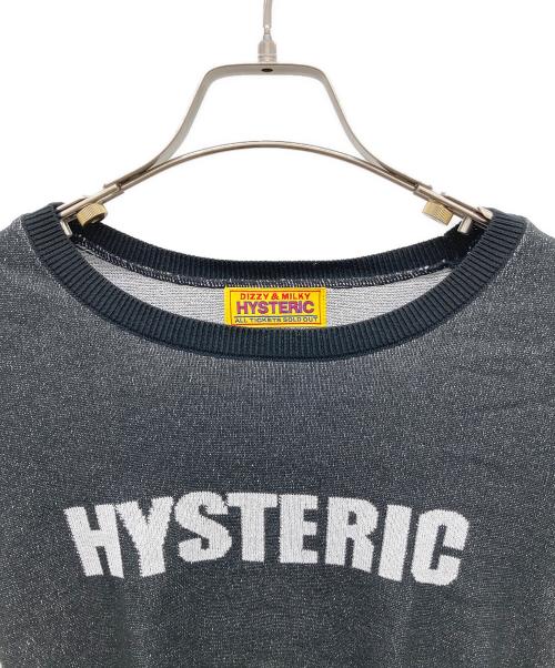 Hysteric Glamour（ヒステリックグラマー）Hysteric Glamour (ヒステリックグラマー) TEMPTATION GIRLプレーティング チビプルオーバー ブラック サイズ:FREEの古着・服飾アイテム