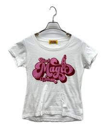 Hysteric Glamour（ヒステリックグラマー）の古着「BLACK MAGIC WOMAN チビTシャツ」｜ホワイト