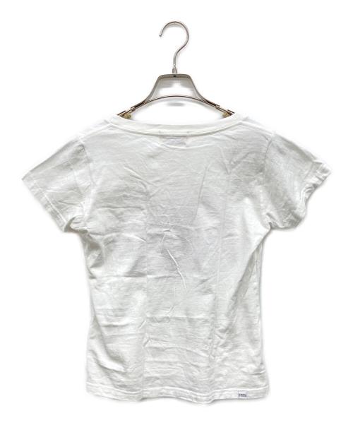 Hysteric Glamour（ヒステリックグラマー）Hysteric Glamour (ヒステリックグラマー) BLACK MAGIC WOMAN チビTシャツ ホワイト サイズ:FREEの古着・服飾アイテム