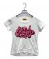 Hysteric Glamour（ヒステリックグラマー）の古着「BLACK MAGIC WOMAN チビTシャツ」｜ホワイト