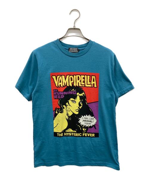 Hysteric Glamour（ヒステリックグラマー）Hysteric Glamour (ヒステリックグラマー) Tシャツ スカイブルー サイズ:Ｓの古着・服飾アイテム