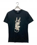 Hysteric Glamourヒステリックグラマー）の古着「プリントTシャツ」｜ブラック