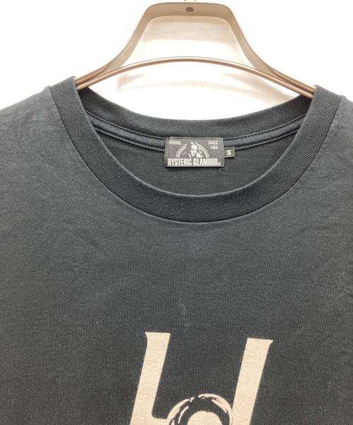 Hysteric Glamour（ヒステリックグラマー）Hysteric Glamour (ヒステリックグラマー) プリントTシャツ ブラック サイズ:Sの古着・服飾アイテム