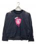 Hysteric Glamour（ヒステリックグラマー）の古着「MELT APPLE プルオーバーガーゼシャツ」｜ブラック