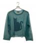 Hysteric Glamour (ヒステリックグラマー) BLACK CATジャカードメッシュ プルオーバー グリーン サイズ:Free：10000円