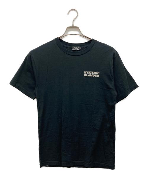 Hysteric Glamour（ヒステリックグラマー）Hysteric Glamour (ヒステリックグラマー) プリントTシャツ ブラック サイズ:Sの古着・服飾アイテム