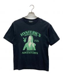 Hysteric Glamour×PLAY BOY（ヒステリックグラマー×プレイボーイ）の古着「Tシャツ」｜ブラック